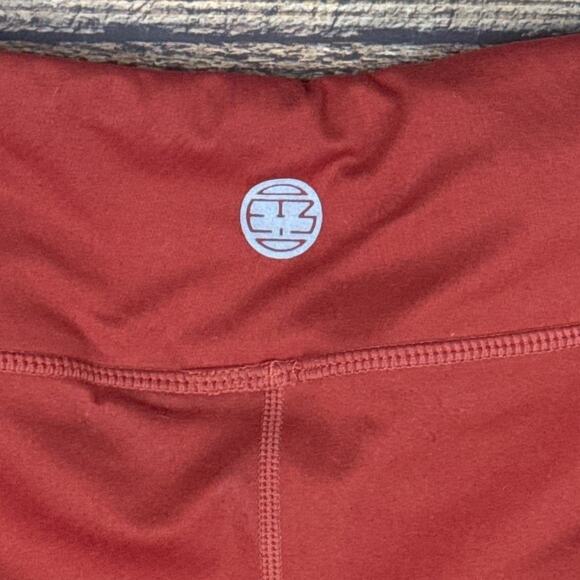 IAB MFG I Am Becoming Flex 5 Inch Bike Shorts Burnt Orange Size Medium 8 - Picture 4 of 6